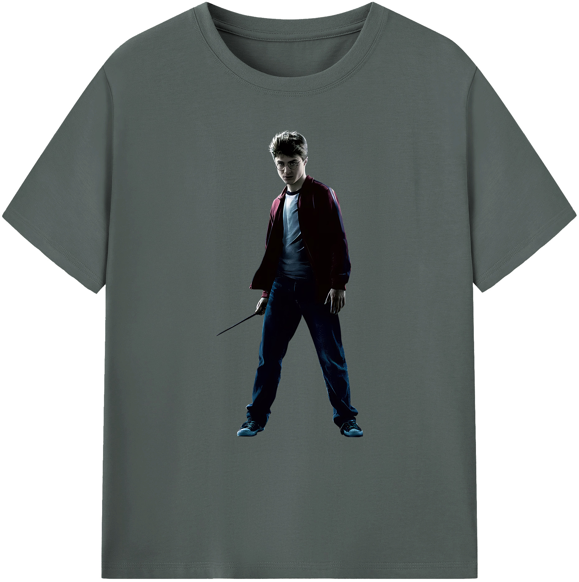 （画像用） Harry Potter ハリー・ポッターシリーズ 綿100％ メンズ半袖Tシャツ｜肌触りやわらか＆通気性